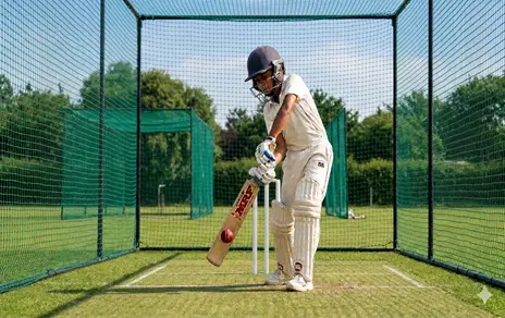 Cricket Net practice